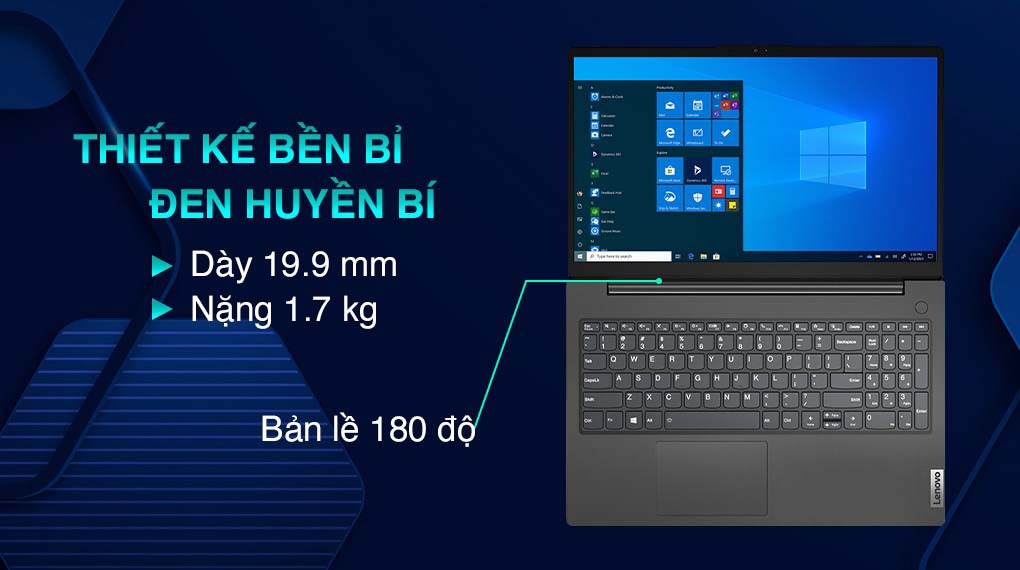 Lenovo V15 G2 ITL i5 1135G7 (82KB00R5VN) - Thiết kế