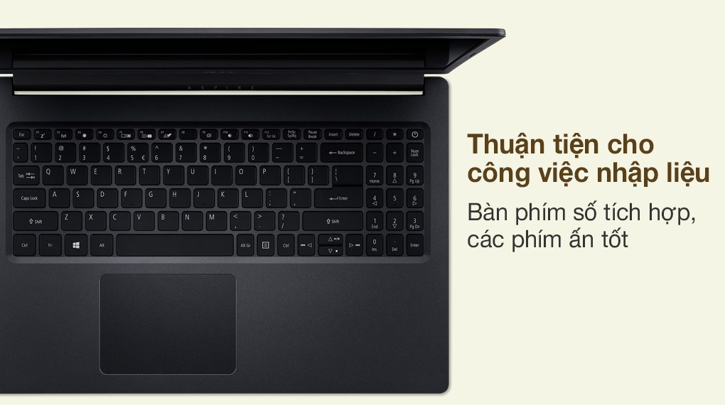 Acer Aspire 3 A315 57G 573F i5 1035G1 (NX.HZRSV.00B) - Bàn phím