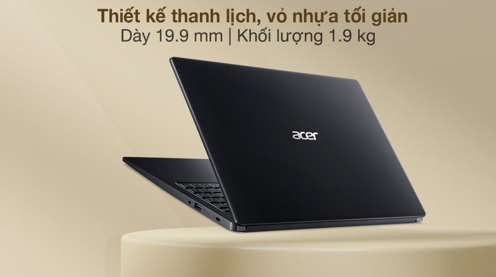 Acer Aspire 3 A315 57G 573F i5 1035G1 (NX.HZRSV.00B) - Thiết kế