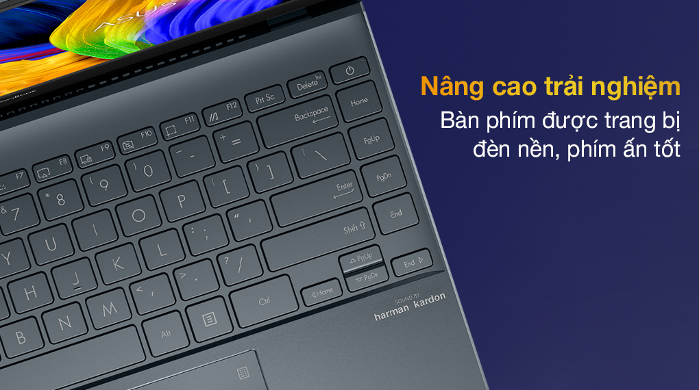 Asus ZenBook UX325EA i5 1135G7 (KG538W) - Bàn phím