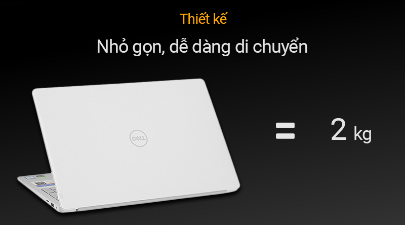 Laptop Dell Inspiron 7591 có thiết kế đơn giản