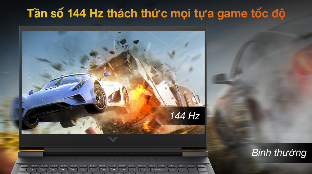 HP Gaming VICTUS 16 e0175AX R5 5600H (4R0U8PA) - Tần số quét