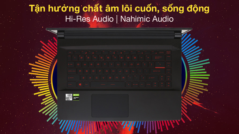 MSI Gaming GF63 Thin 10SC i7 10750H (480VN) - Âm thanh