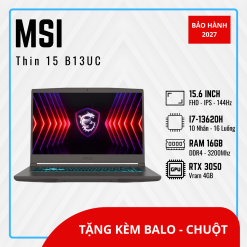 MSI Thin 15 B13UC