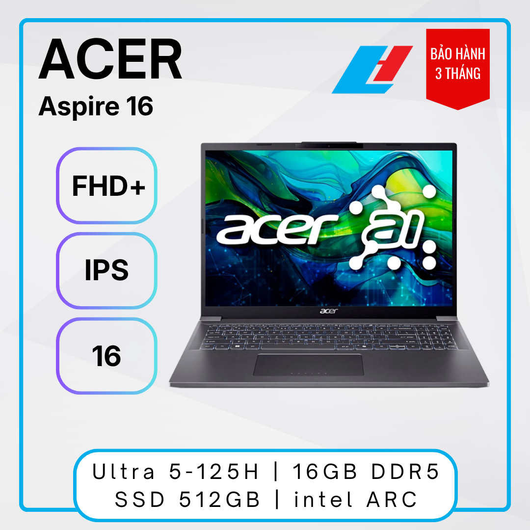Acer Aspire 16 AI A16 - 71M - 59L5