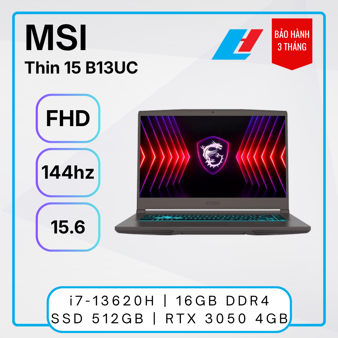 MSI Thin 15 B13UC